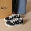 Diseño de bloques de color, estilo estudiantil, suela gruesa nueva, que aumenta la altura, zapatillas deportivas de nicho, zapatos casuales 2026 para mujer, versátiles para otoño