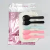 Bandeja de talheres descartáveis, utensílios para bolo, pratos de papel, garfos de plástico, pratos, velas, bandeja combinada para assar de aniversário e conjunto de garfos