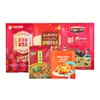 Bolsa de Embalaje para Pollo Asado Personalizada de Fábrica Sello Lateral Triple Bolsa de Plástico Auto-Sellante Pollo Estofado Pato Asado Alimentos Cocidos Bolsa de Vacío