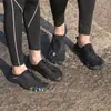 Sapatos de Pesca Respiráveis Plus Size Novos Sapatos de Cinco Dedos Sandálias de Verão Sapatos de Praia Sapatos de Rastreamento Masculinos e Femininos Secagem Rápida Sapato de Pesca Rede