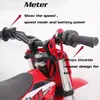 FXB Motocicleta Elétrica Alta Potência Uso Off-Road Moto de Terra Motocicleta Elétrica Infantil Veículo Elétrico de Corrida Duas Rodas Pedal