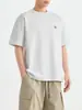 Camiseta de Manga Corta Bordada de Alta Calidad para Hombre Momaik para Viajes al Trabajo Nuevo Modelo Verano 2026 Manga Corta para Hombre 75899