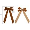 Pinza para el pelo de terciopelo con lazo de alta gama para Otoño e Invierno, Accesorios para el cabello Transfronterizos Amazon, Pinza de pico de pato con cinta para coleta o semi-recogido