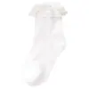 Calcetines de Niña Verano Malla Fina Transpirables Encaje Niña Bebé Princesa Calcetines de Baile Encaje
