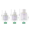 Fabricante Personaliza Materiais de Embalagem de Produtos Clássicos de Skincare de Alta Qualidade, Frascos de Vidro Conjunto, Frascos de Creme 30g, Frascos de Essência 30ml