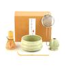 Tazón de Matcha Set de Batidor de Té Japonés Tazón de Matcha de Cerámica Soporte para Batidor de Té Revólver Cepillo de Matcha de Bambú Japonés Set de Batidor de Té