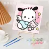 Venta al por mayor pintura al óleo digital para niños diy fábrica directa caricatura pintada a mano rellenar hecho a mano puesto de pintura decorativa