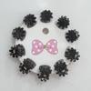 Color caramelo mini flor infantil clip de agarre pequeño pasador de color pinza tamaño pequeño clip para flequillo de princesa accesorios para el cabello