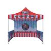 Carpa de Sol para Exteriores Personalizada Carpa Publicitaria de Cuatro Patas 3*3 Barra Cruzada Gruesa Plegable Toldo Telescópico 30 Tubos Comercial