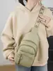 Rishang Bagagem Transfronteiriça Masculina e Feminina Bolsa de Peito Bolsa de Cintura Bolsa de Ombro Único Transversal Moda Casual Portátil Bolsa de Ombro Feminina Fábrica