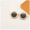 Gafas de sol plegables para niños, gafas esmeriladas sencillas para niñas, gafas de sol modernas con protección solar y montura redonda rosa dulce para niños y bebés