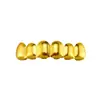 TEMU Caliente Tuhao Soportes Dorados Personalidad Masculina Hip Hop Adornos Dentales Oro Arena Grillz Chapado en Oro Real Soportes Venta Directa