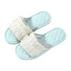 Pantuflas de Algodón Nuevas al por Mayor para Primavera y Otoño para Hombres y Mujeres, Pantuflas de Tela para Interiores con Suelas de Tela Silenciosas para Parejas, Adecuadas para Todas las Estaciones