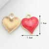 Fabricante de Accesorios de Joyería DIY de Flores en Stock, Accesorios de Colgantes Hechos a Mano en Forma de Corazón, Fabricante de Accesorios de Joyería DIY de Aleación