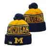 2026 Nuevo Gorro de Lana Tejido para Deportes Universitarios de la NCAA Transfronterizos Gorro de Punto Cálido para Exteriores que Protege los Oídos