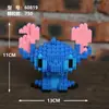 Bloques de Construcción Serie Mickey Mouse Ensamblaje de Partículas Pequeñas Figuras de Dibujos Animados Puesto Callejero Juguetes Educativos para Niños Regalos Venta al por Mayor