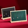 Soporte de Exhibición para Joyería de Madera Maciza, Tablero Desmontable de Almacenamiento para Colgantes de Joyería, Estante de Exhibición de Gran Capacidad para Puestos, Transmisión en Vivo de Tienda de Joyería