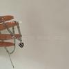 2021 Nova corrente para suéter com pingente de xadrez e coração em aço titânio, corrente cubana, corrente da moda, corrente fria da moda