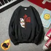 Suéter de moda nacional para hombre de primavera y otoño, suéter de punto holgado de cuello redondo, abrigo, top fino de moda ins de manga larga