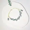 Pulsera de Cerámica Jingdezhen Nueva Pulsera de Cerámica Estilo Chino Joyería Hecha a Mano Cuerda Estilo Tíbet Puesto de Pulseras Jingdezhen