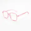 2026 Nuevas Gafas Cuadradas de Moda para Niños Gafas Anti Luz Azul Estilo de Moda Tendencia Se Pueden Adaptar con Graduación DJ6681
