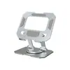 Soporte Giratorio para Tableta para Transmisión en Vivo y Aprendizaje, Soporte Plegable, Soporte Universal de Metal para Tableta y Teléfono para Uso en Escritorio