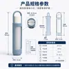 Estuche de silicona para perfume y brillo de labios transfronterizo con llavero, estuche de silicona portátil para labiales para uso en exteriores, accesorio para llaves, estuche para botella de perfume