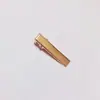 Acessórios de clipe de metal dourado KC tamanho pequeno geométrico simples clipe de bico de pato DIY joias artesanais atacado