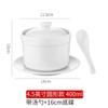 Ninho de Pássaro Panela de Sopa de Cerâmica Panela de Sopa de Ovo Cozido no Vapor À Prova D'Água Pequena Panela de Sopa com Tampa Panela de Sobremesa Hotel Shaxian Club Panela Comercial