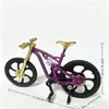Mini Adornos de Modelo de Bicicleta de Aleación Llavero de Bicicleta Clip de Regalo para Ciclismo Máquina de Bolas de Chicle Regalo Pequeño