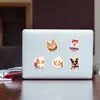 50 Lindos Stickers de Graffiti de Dibujos Animados de Corgi Impermeables para Decorar Fundas de Teléfono Móvil y Tazas de Agua Pegatinas Decorativas de Perro Transfronterizas