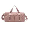 Venda por atacado sapatos secos e molhados separação esportes mulheres yoga fitness bag grande capacidade bolsa de treinamento esportivo LOGO