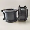 Accesorios para camiones cisterna de cemento a granel, funda protectora para tubería de polvo, anillo protector de goma para tubería, almohadilla de goma, funda de goma para tubería gris, sin fricción