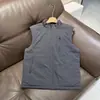 Alternativas plus size para roupas de exterior, novidades para outono e inverno, à prova de vento, repelente à água, para usar em camadas, colete, colete acolchoado de algodão, colete, homens e mulheres