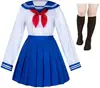 Uniforme Jk Japonês Branco Dois Branco Três Atacado Uniforme Jk de Menina Suave Terno de Saia de Marinheiro Genuíno