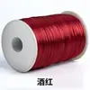 Lin 100.5m Cordón para Nudo Chino Pulsera de Hilo Rojo Tejido Materiales DIY Cuerda Dorada para la Mano Cordón para Tejido de Hilo Rojo