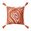 Estilo Ins Geometría Nórdica Terciopelo Tuftado Bordado Completo Funda de Almohada para Sofá de Sala de Estar Cojín Respaldo Ventana de Bahía Cabecera de Cama Almohada de Cintura