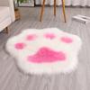 Encuentra una Fábrica para Personalizar Alfombra de Garra de Gato Imitación Lana Oem/Odm Personalización Flexible Sala de Estar Sofá Alfombrilla de Piso