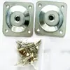 Pieza de Hierro Cuadrada Engrosada Pieza de Conexión Plana Cuadrada Conector de Pata de Mueble Sofá Banco Mesa Silla Pie de Madera Fijo