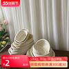 Atacado Vietnã Rattan Redondo Estilo Europeu Tigela Fermentada para Bolo Pão Cesta de Rattan Forma de Assar Rústica Palha Oval