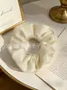 Fábrica de Origem Elásticos de Cabelo de Malha Dupla da Coreia, Scrunchies Modernos e Versáteis, Scrunchies Grandes, Elásticos de Cabelo