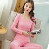 Conjunto de Roupas de Outono e Calças de Outono de 95% Algodão, Lingerie Feminina, Moletons Finos de Algodão Puro para Estudantes do Ensino Fundamental, Quentinho para Outono e Inverno