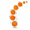 Raqueta de Baloncesto Silenciosa Pelota Niños Entrenamiento Interior Bebé Pelota Silenciosa Hogar Esponja Elástica Pequeña Pelota de Goma Juguetes
