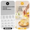 Envío Gratis Bolsa de Hielo Desechable Comestible Molde para Cubitos de Hielo Congelados Creativo Autosellable Sellado Hielo Maracuyá Bolsa para Hielera