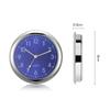 Reloj de coche de moda nuevo reloj de coche reloj de coche al por mayor luminoso decorativo reloj de coche de metal cabeza de reloj de coche 40 mm