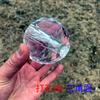 Accesorios de iluminación de bola de cristal bola de boxeo transparente superficie de corte superficie triangular superficie de panal bola tallada ingeniería bola de cristal decorativa
