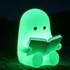 Amazon Transfronterizo Nuevo Producto Halloween Fantasma Escritorio Impreso en 3D Lindos Pequeños Adornos Varios Diseños de Fantasma en Stock para Entrega Inmediata