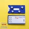 Etiqueta de estante señalización material magnético fuerte tarjeta tarjeta de identificación de almacén tarjeta de material de etiqueta magnética etiqueta de contenedor de estante tarjeta de inventario