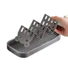 Estante de Jabón de Acero Inoxidable Estante Drenante Corrugado No Acumula Agua Caja de Jabón Doméstica Soporte para Jabón Estante de Encimera