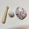 Llavero Colgante Mini Béisbol Transfronterizo Accesorios Deportivos Casuales Softbol Béisbol Pequeños Accesorios Fabricante de Manualidades